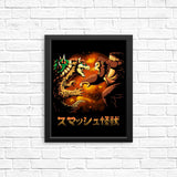 Smash Kaiju - Posters & Prints