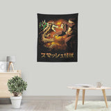 Smash Kaiju - Wall Tapestry