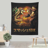 Smash Kaiju - Wall Tapestry
