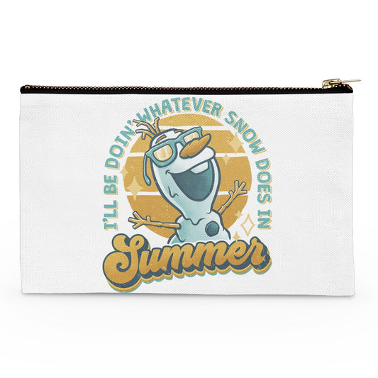 Snow in Summer - Accessory Pouch