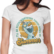 Snow in Summer - Women's V-Neck