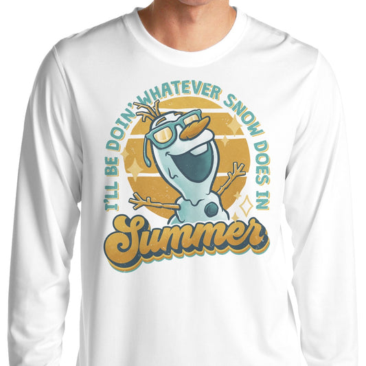 Snow in Summer - Long Sleeve T-Shirt