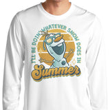 Snow in Summer - Long Sleeve T-Shirt