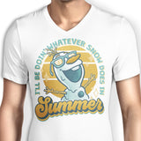 Snow in Summer - Men's V-Neck
