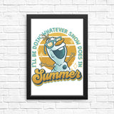 Snow in Summer - Posters & Prints