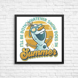 Snow in Summer - Posters & Prints