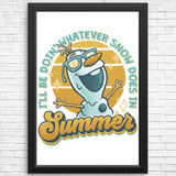 Snow in Summer - Posters & Prints