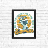 Snow in Summer - Posters & Prints