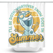 Snow in Summer - Shower Curtain