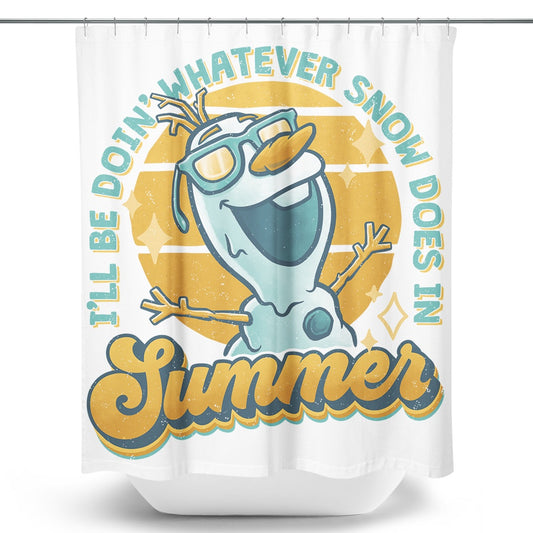 Snow in Summer - Shower Curtain