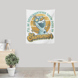 Snow in Summer - Wall Tapestry