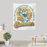 Snow in Summer - Wall Tapestry