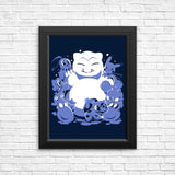 Snowlax - Posters & Prints