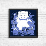 Snowlax - Posters & Prints