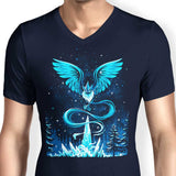 Snowstorm Blizzard - Men's V-Neck