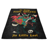So Many Side Quests - Fleece Blanket
