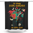 So Many Side Quests - Shower Curtain