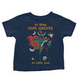 So Many Side Quests - Youth Apparel