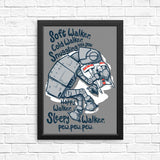 Soft Walker - Posters & Prints
