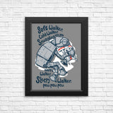 Soft Walker - Posters & Prints