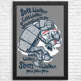 Soft Walker - Posters & Prints