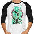 Soldiers of Shinra - 3/4 Sleeve Raglan T-Shirt