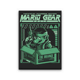 Solid Plumber - Canvas Print