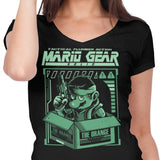 Solid Plumber - Women's V-Neck