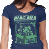 Solid Plumber - Women's V-Neck