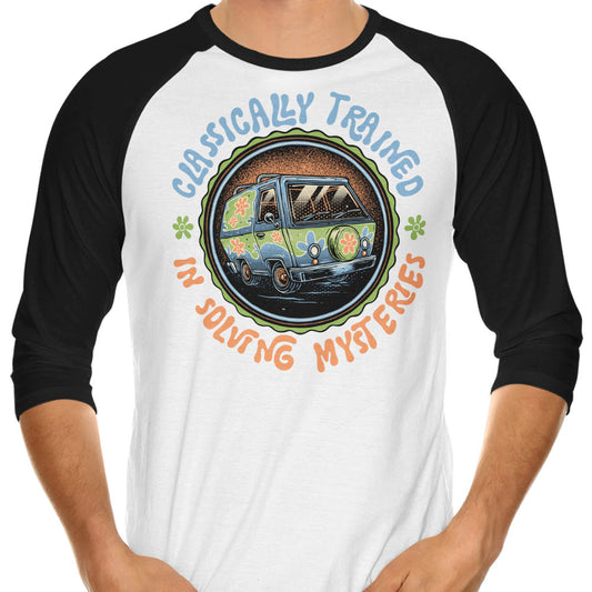 Solving Mysteries - 3/4 Sleeve Raglan T-Shirt