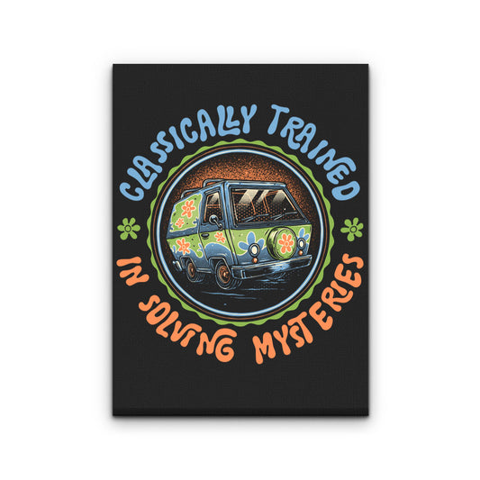 Solving Mysteries - Canvas Print