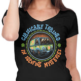 Solving Mysteries - Women's V-Neck