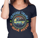 Solving Mysteries - Women's V-Neck