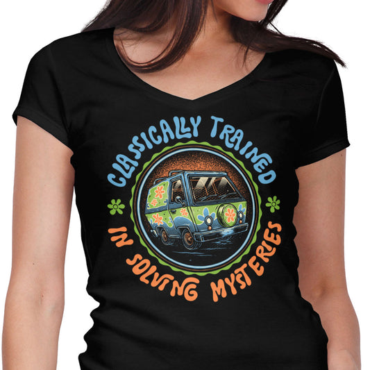 Solving Mysteries - Women's V-Neck