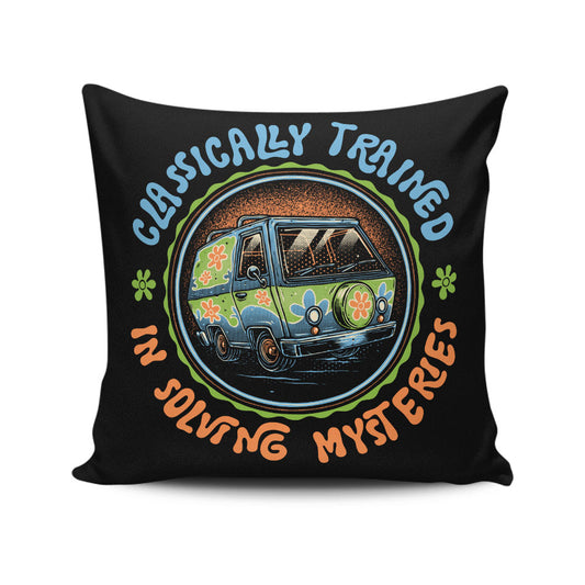 Solving Mysteries - Throw Pillow