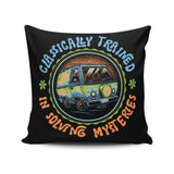 Solving Mysteries - Throw Pillow