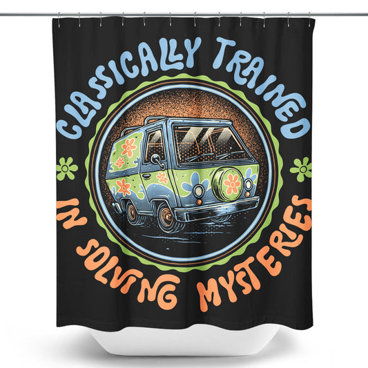 Solving Mysteries - Shower Curtain