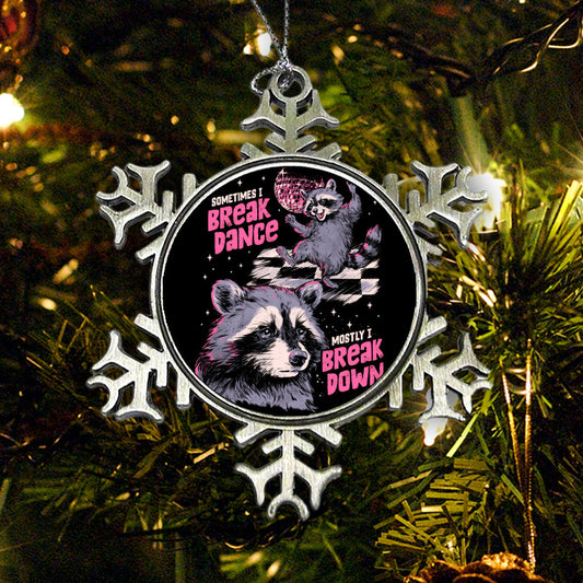 Sometimes I Break Dance - Ornament