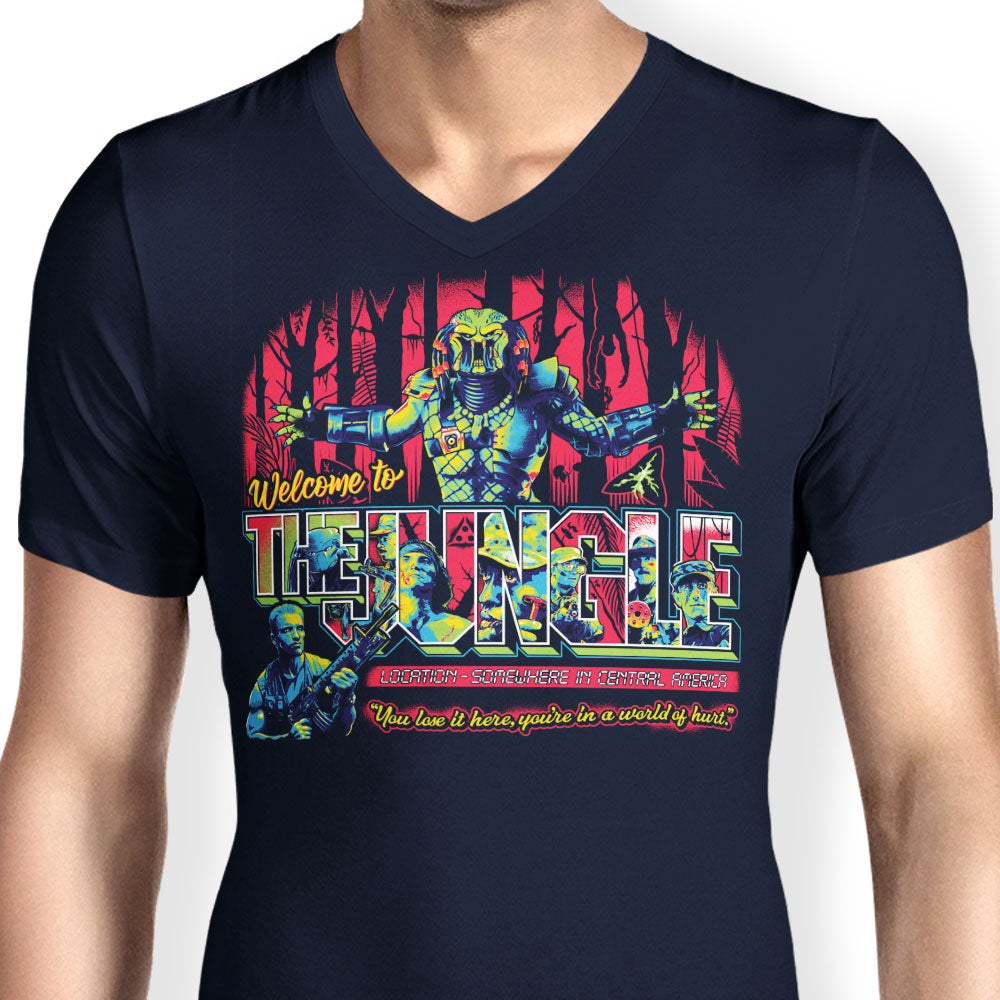 Somewhere in Central America - Men's V-Neck