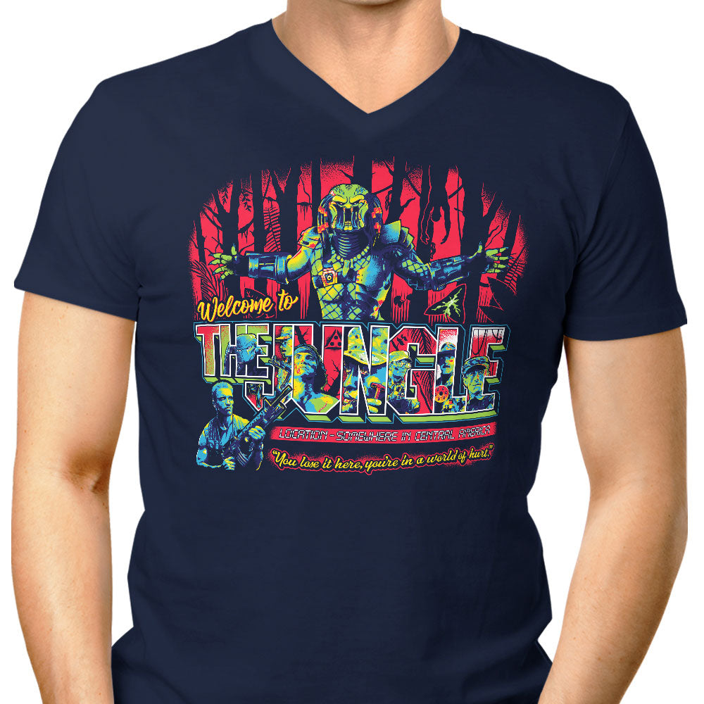 Somewhere in Central America - Men's V-Neck