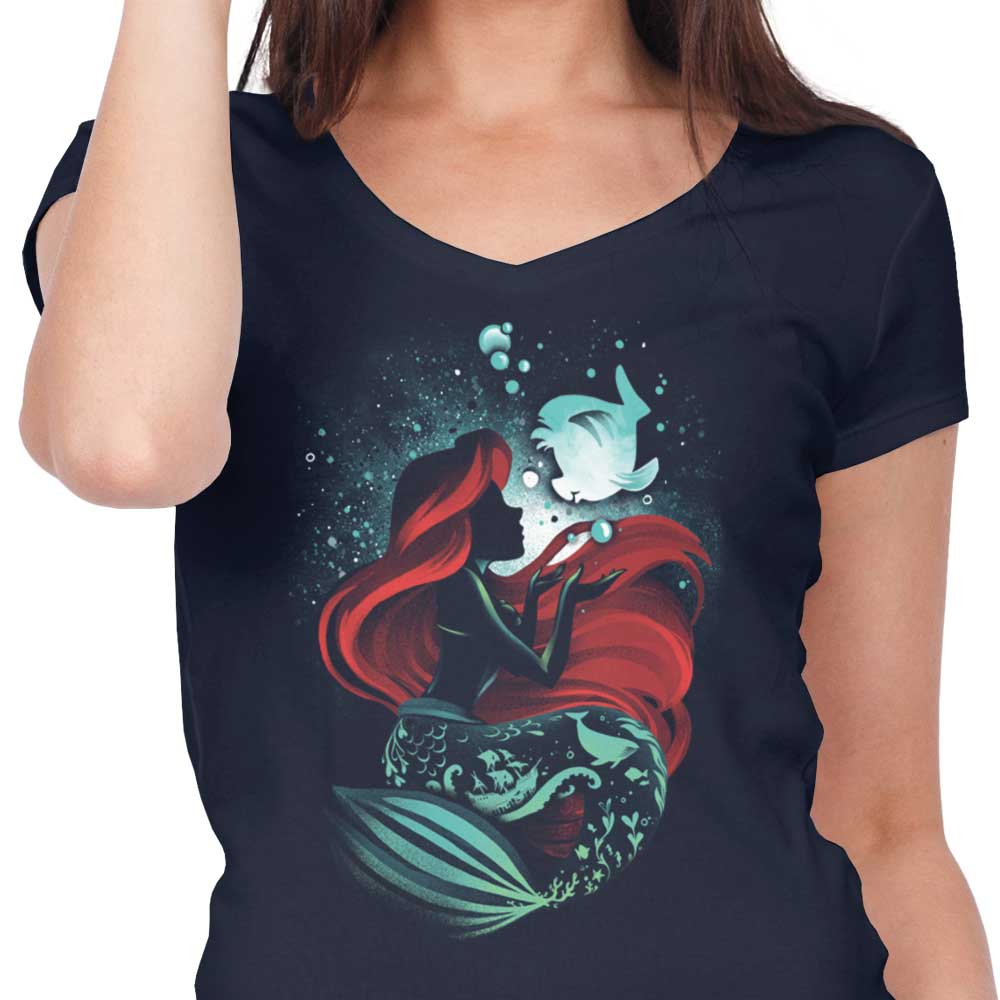 Song of the Mermaid - Women's V-Neck