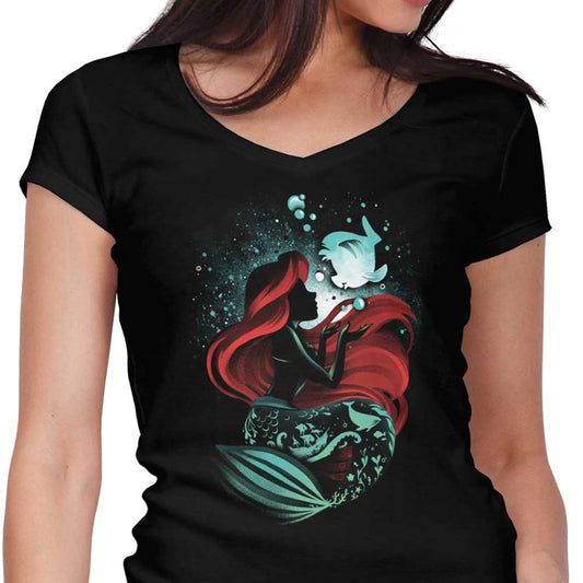 Song of the Mermaid - Women's V-Neck