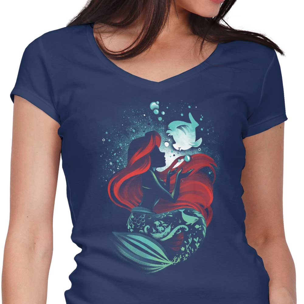 Song of the Mermaid - Women's V-Neck