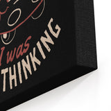 Sorry I'm Late - Canvas Print