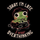 Sorry I'm Late - Shower Curtain