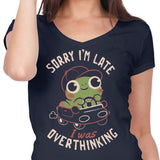 Sorry I'm Late - Women's V-Neck