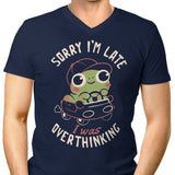 Sorry I'm Late - Men's V-Neck