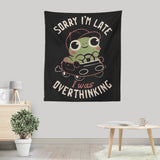 Sorry I'm Late - Wall Tapestry