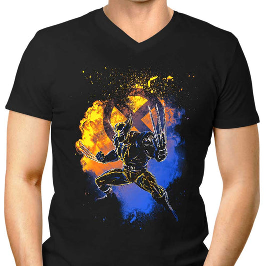 Soul of the Adamantium - Men's V-Neck