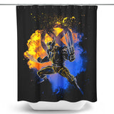 Soul of the Adamantium - Shower Curtain